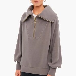 Varley Vine Pullover - Medium charcoal